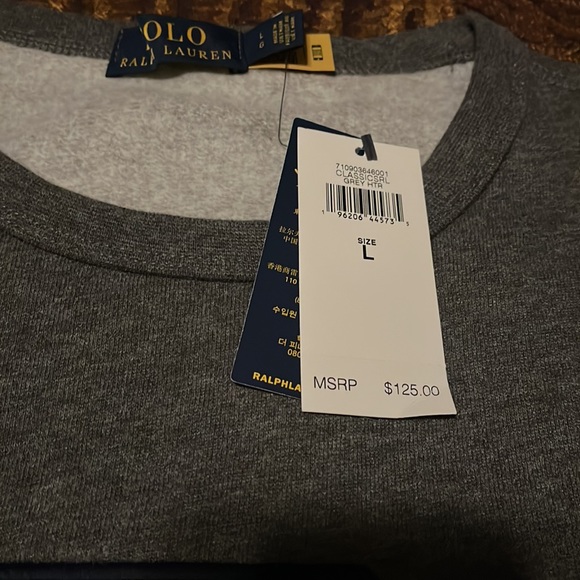 Polo Ralph Lauren Embroidered Crew Neck Club Sweatshirt - Picture 3 of 5